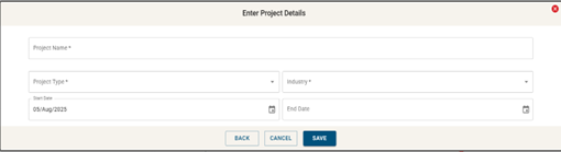 🔷 Setting Up Project Details 